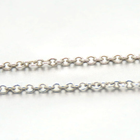 TIFFANY&Co. Necklace Silver925 Silver Small cross Women Used Authentic
