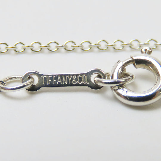 TIFFANY&Co. Necklace Silver925 Silver teardrop Women Used Authentic