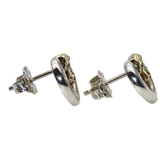 TIFFANY&Co. Pierce Silver925, K18 Yellow Gold Silver Women Used Authentic