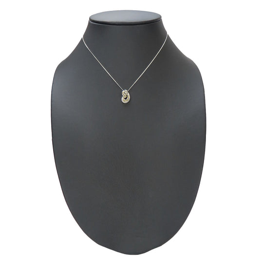 TIFFANY&Co. Necklace Silver925, K18 Yellow Gold Silver twisted knot rope Women Used Authentic