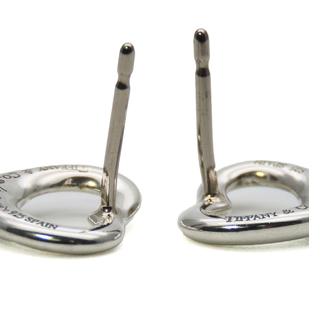 TIFFANY&Co. Pierce Silver925 Silver Open heart Women Used Authentic