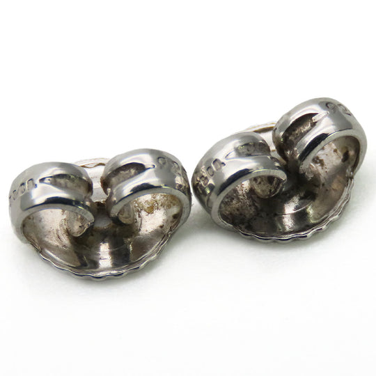 TIFFANY&Co. Pierce Silver925 Silver Open heart Women Used Authentic