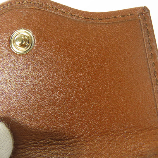 GUCCI Key case Key holder  282432 GG Canvas, Calfskin beige Interlocking Women Used Authentic
