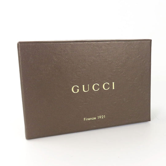 GUCCI Key case Key holder  282432 GG Canvas, Calfskin beige Interlocking Women Used Authentic