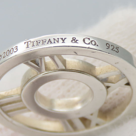 TIFFANY&Co. Necklace Silver925 Silver Atlas Open Medallion Women Used Authentic