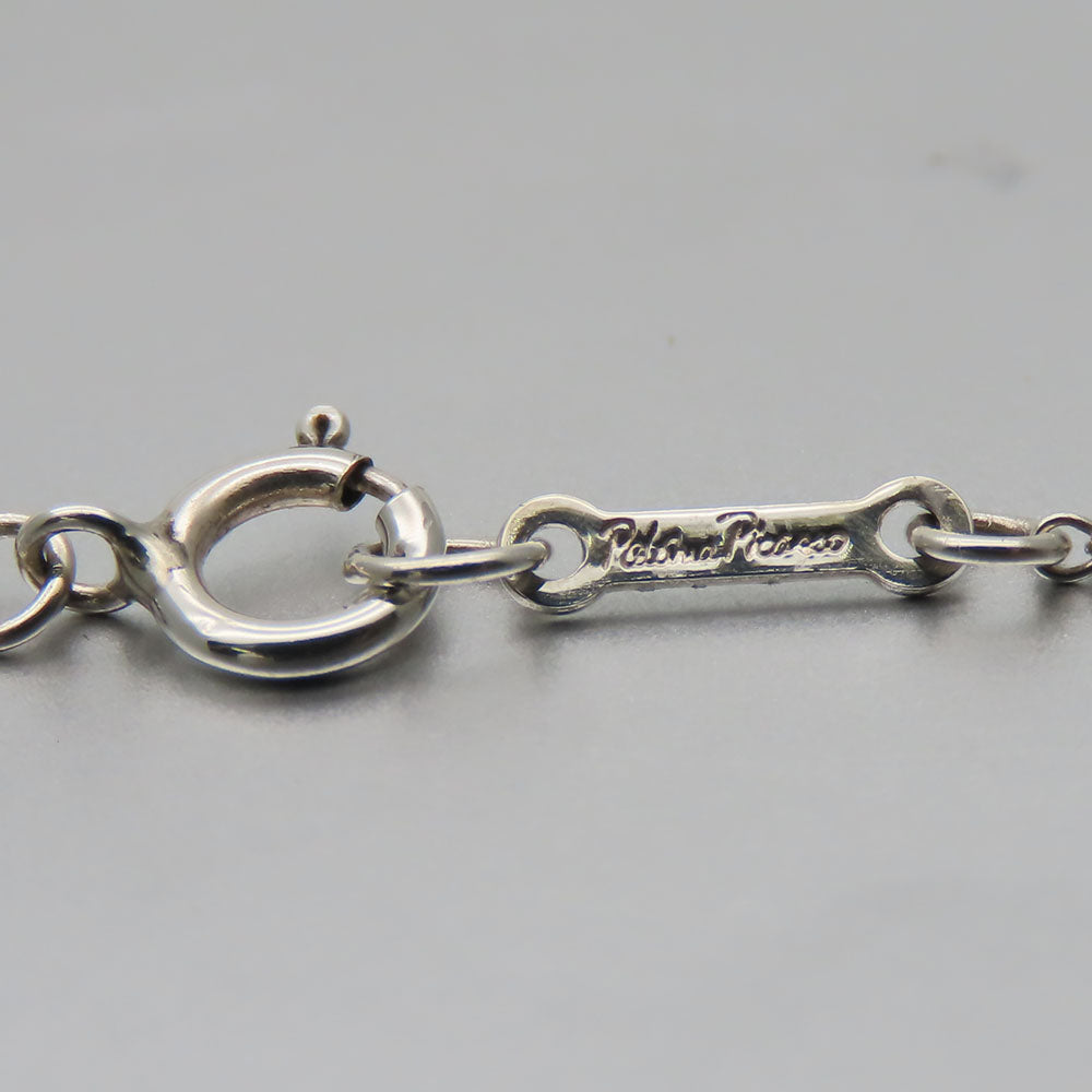 TIFFANY&Co. Necklace Silver925 Silver Loving heart Women Used Authentic