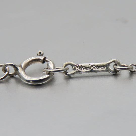 TIFFANY&Co. Necklace Silver925 Silver Loving heart Women Used Authentic