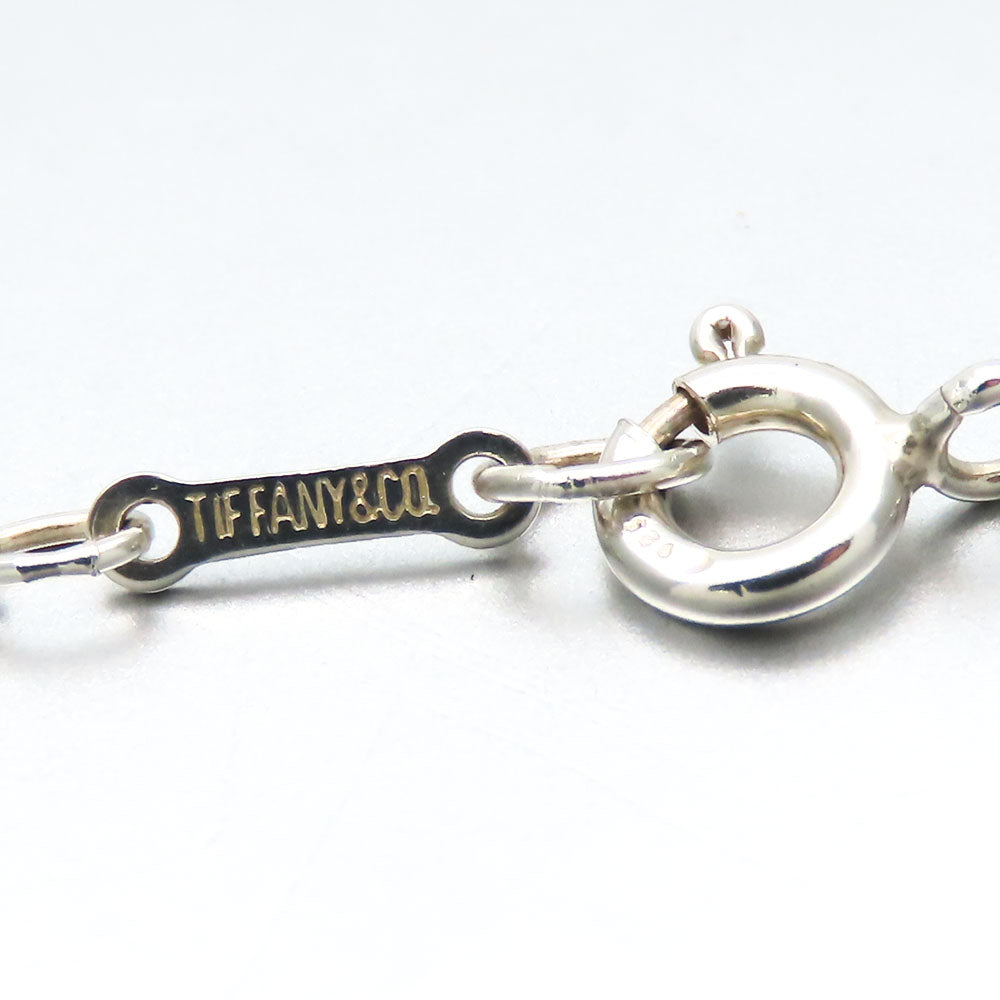 TIFFANY&Co. Necklace Silver925 Silver Open heart Women Used Authentic