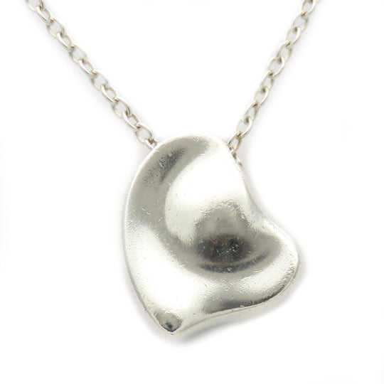 TIFFANY&Co. Necklace Silver925 Silver Full heart Women Used Authentic