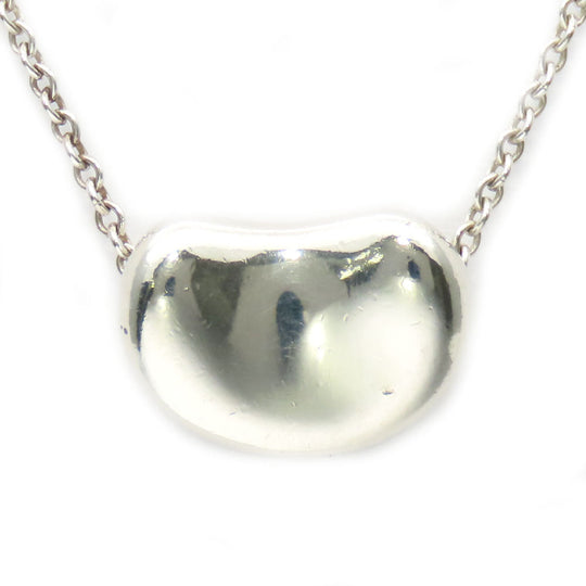 TIFFANY&Co. Necklace Silver925 Silver Bean Women Used Authentic