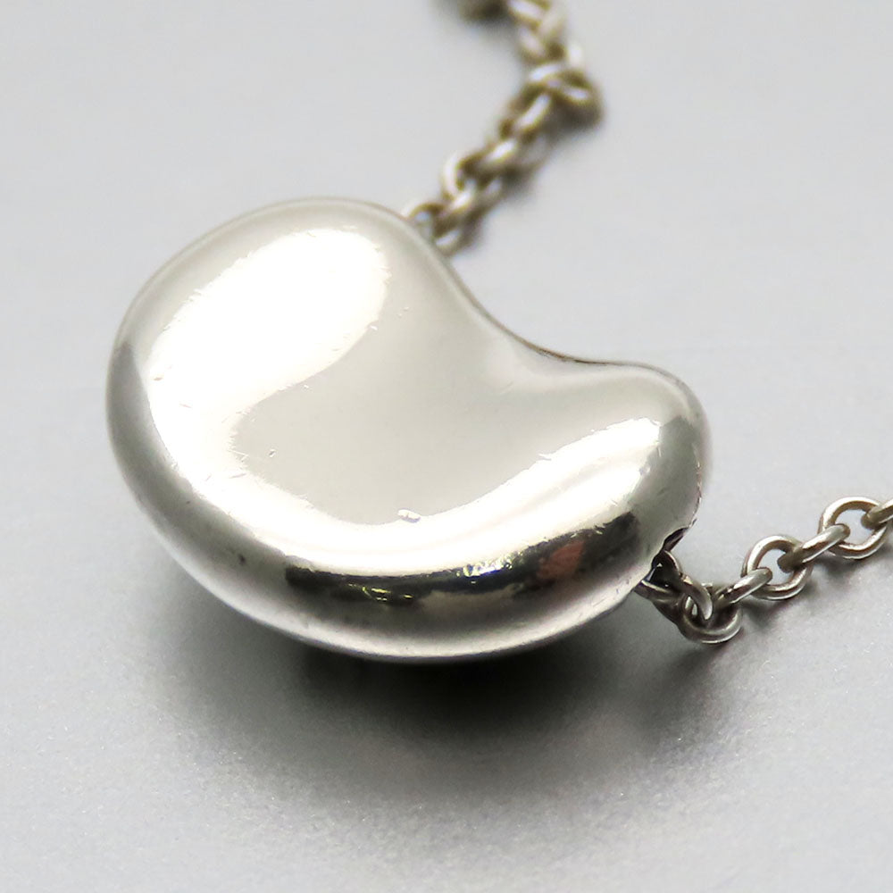 TIFFANY&Co. Necklace Silver925 Silver Bean Women Used Authentic