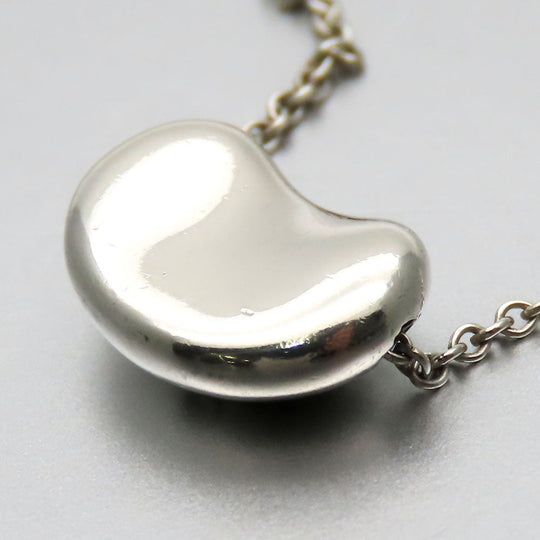 TIFFANY&Co. Necklace Silver925 Silver Bean Women Used Authentic