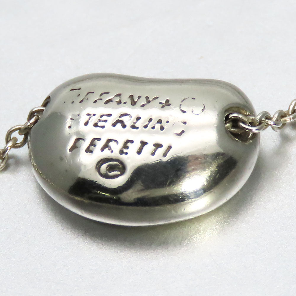 TIFFANY&Co. Necklace Silver925 Silver Bean Women Used Authentic