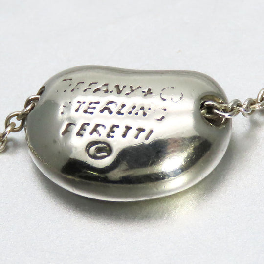 TIFFANY&Co. Necklace Silver925 Silver Bean Women Used Authentic