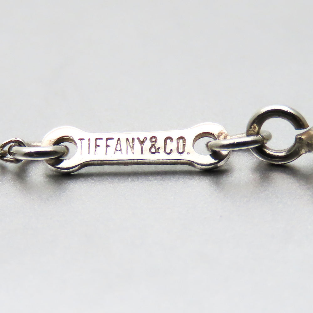 TIFFANY&Co. Necklace Silver925 Silver Bean Women Used Authentic