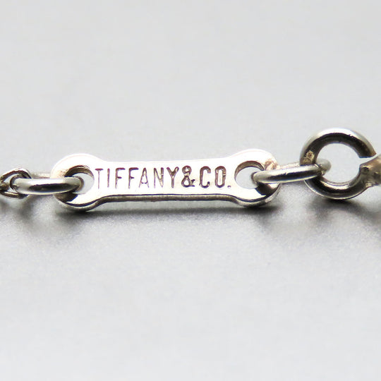 TIFFANY&Co. Necklace Silver925 Silver Bean Women Used Authentic