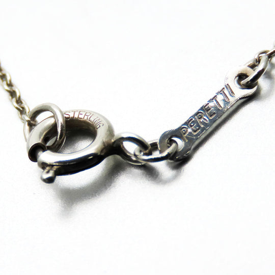 TIFFANY&Co. Necklace Silver925 Silver Bean Women Used Authentic