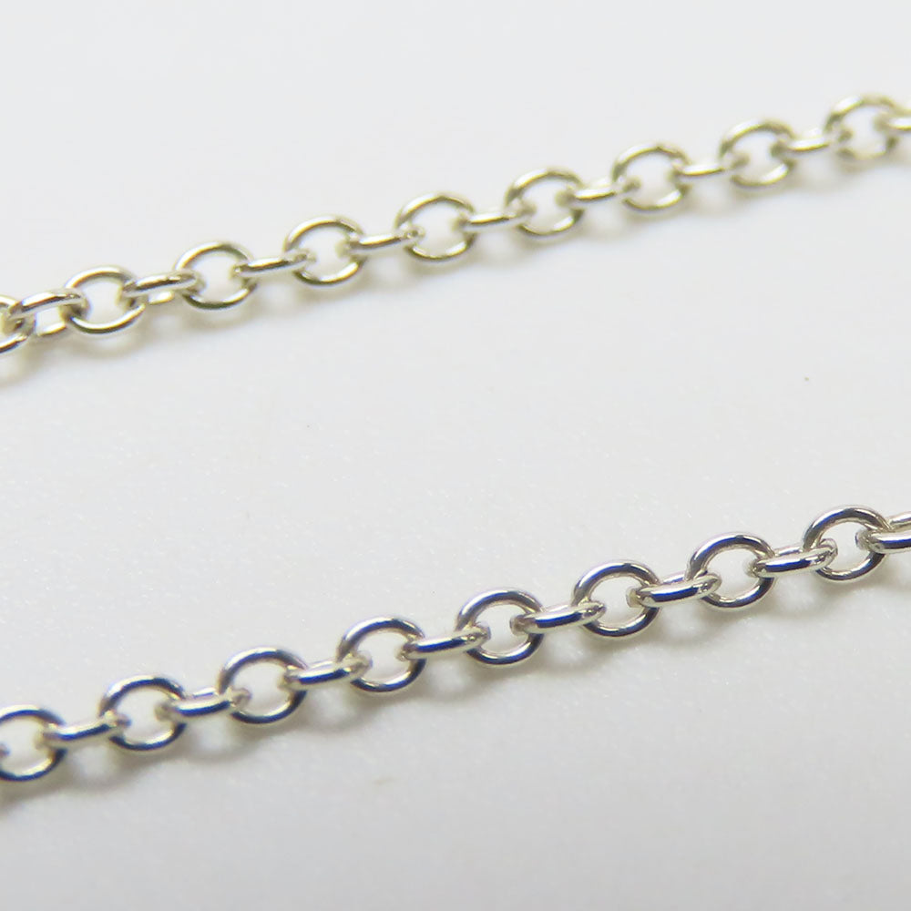 TIFFANY&Co. Necklace Silver925 Silver Loving heart Women Used Authentic