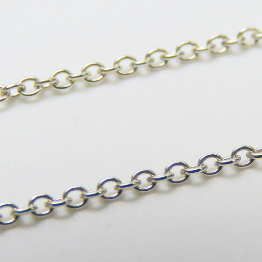 TIFFANY&Co. Necklace Silver925 Silver Loving heart Women Used Authentic