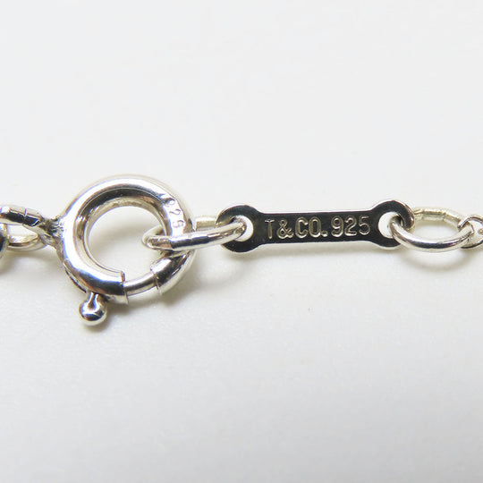 TIFFANY&Co. Necklace Silver925 Silver Loving heart Women Used Authentic