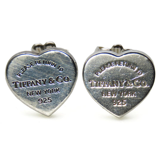 TIFFANY&Co. Pierce Silver925 Silver Return to heart Women Used Authentic