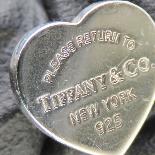 TIFFANY&Co. Pierce Silver925 Silver Return to heart Women Used Authentic