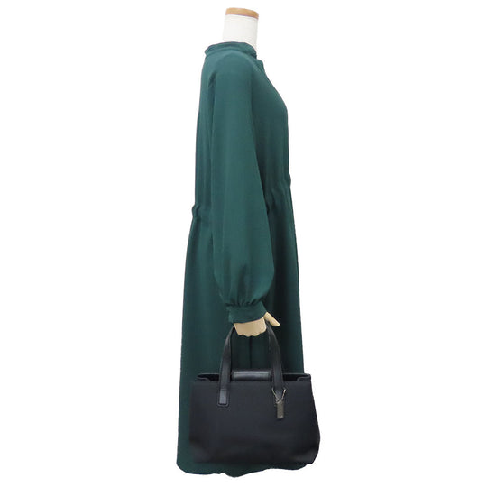 COACH Handbag 7400 Nylon, Leather black Women Used Authentic