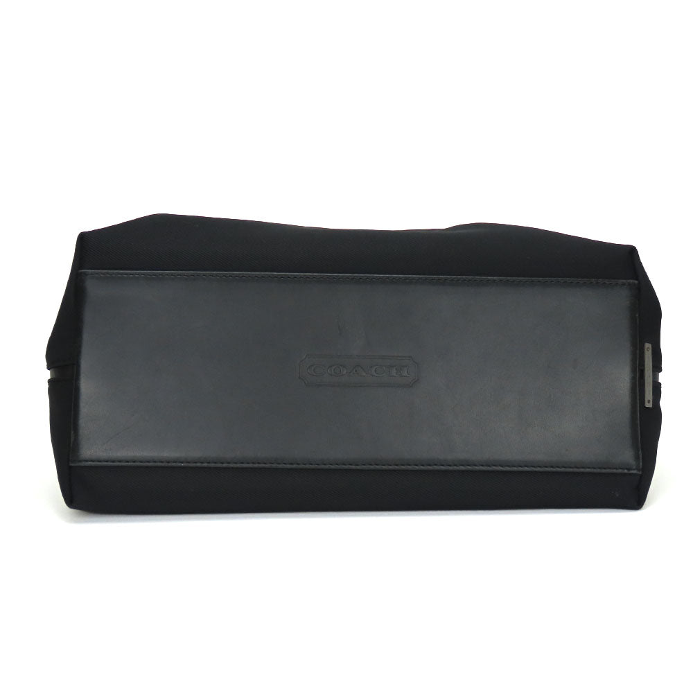 COACH Handbag 7400 Nylon, Leather black Women Used Authentic