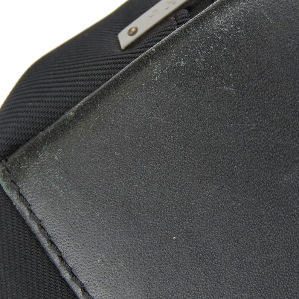 COACH Handbag 7400 Nylon, Leather black Women Used Authentic