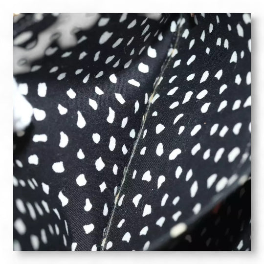 Louis Vuitton Vernis Yayoi Kusama Pochette Accessoires Black Yellow Polka Dot Shoulder Bag Women's Handbag M91427