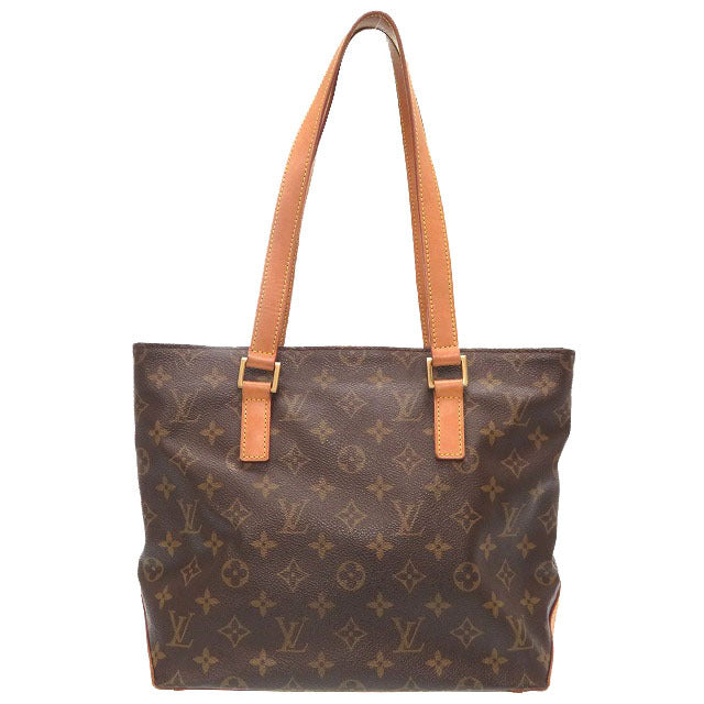 LOUIS VUITTON Tote Bag M51148 Monogram canvas Brown Monogram Cabas Piano Women Used Authentic