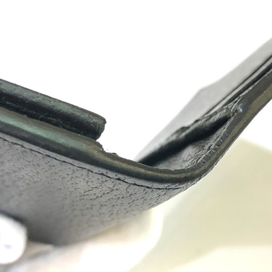 GUCCI Card Case 428737 leather black GG Marmont