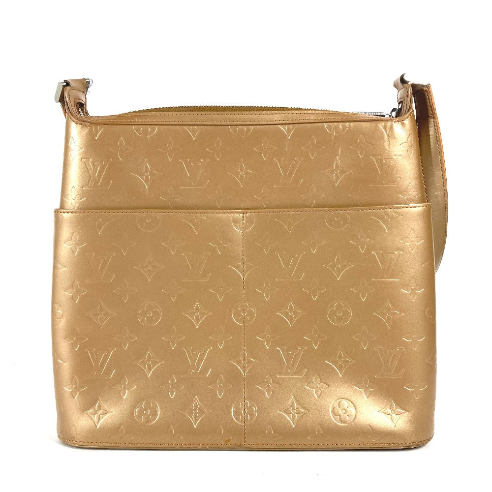 LOUIS VUITTON Shoulder Bag M55167 Monogram mat leather beige Monogram mat Sutter Women Used Authentic