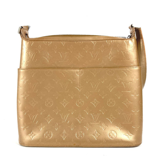 LOUIS VUITTON Shoulder Bag M55167 Monogram mat leather beige Monogram mat Sutter Women Used Authentic