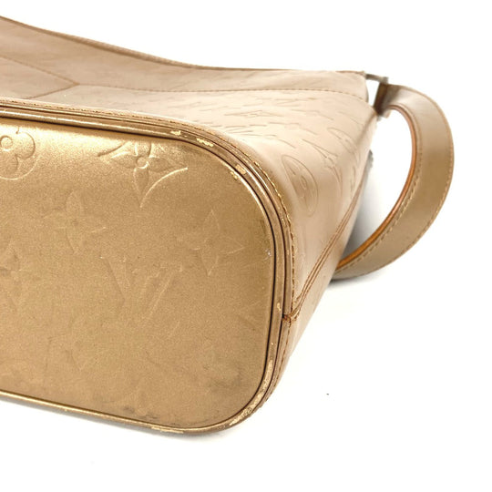LOUIS VUITTON Shoulder Bag M55167 Monogram mat leather beige Monogram mat Sutter Women Used Authentic