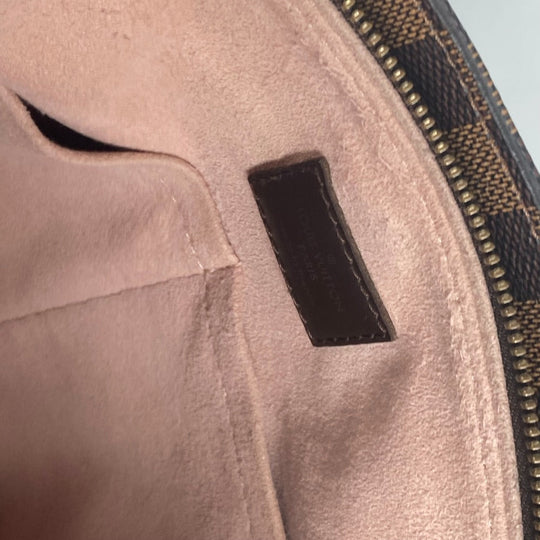 LOUIS VUITTON Tote Bag N41488  Damier canvas Brown Damier Normandy Women Used Authentic