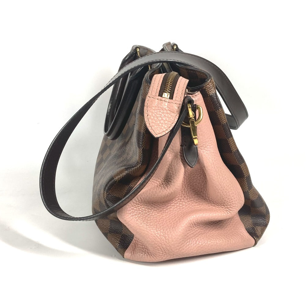 LOUIS VUITTON Tote Bag N41488  Damier canvas Brown Damier Normandy Women Used Authentic