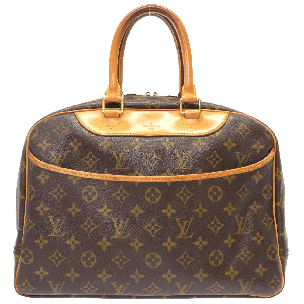 LOUIS VUITTON Handbag M47270 Monogram canvas Brown Monogram Deauville unisex(Unisex) Used Authentic