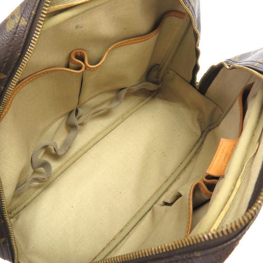LOUIS VUITTON Handbag M47270 Monogram canvas Brown Monogram Deauville unisex(Unisex) Used Authentic