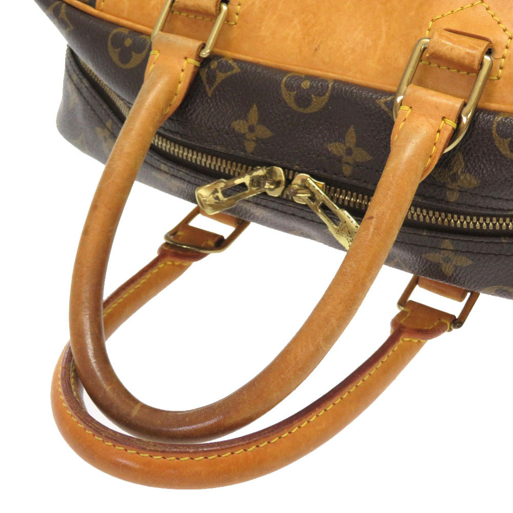 LOUIS VUITTON Handbag M47270 Monogram canvas Brown Monogram Deauville unisex(Unisex) Used Authentic