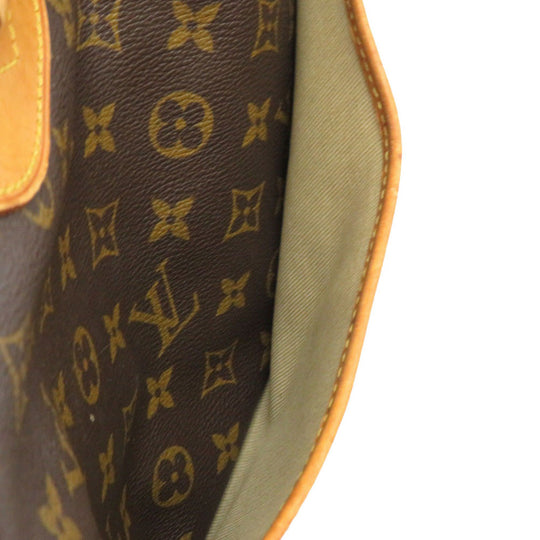 LOUIS VUITTON Handbag M47270 Monogram canvas Brown Monogram Deauville unisex(Unisex) Used Authentic