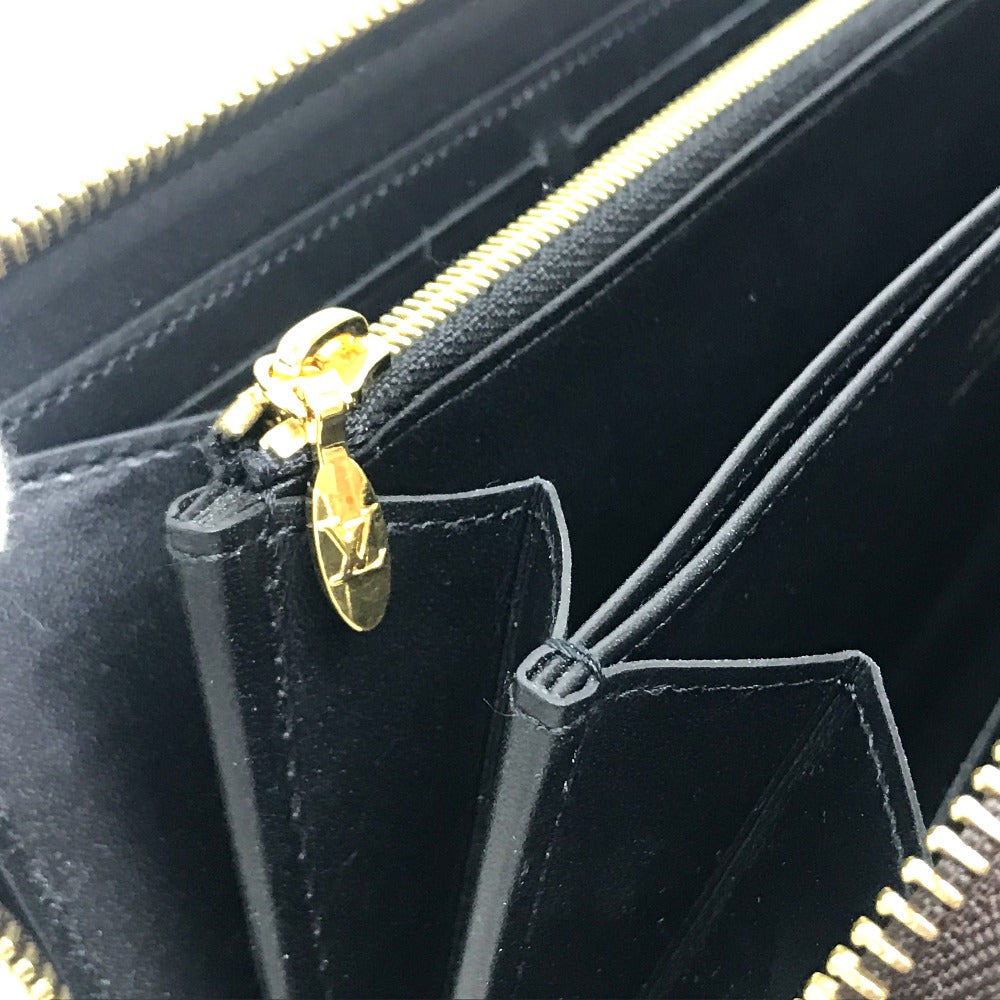 LOUIS VUITTON Long Wallet Purse M67687 Monogram reverse canvas Brown Monogram Giant Zippy wallet Women Used Authentic