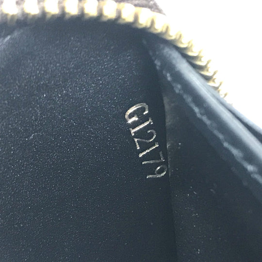 LOUIS VUITTON Long Wallet Purse M67687 Monogram reverse canvas Brown Monogram Giant Zippy wallet Women Used Authentic