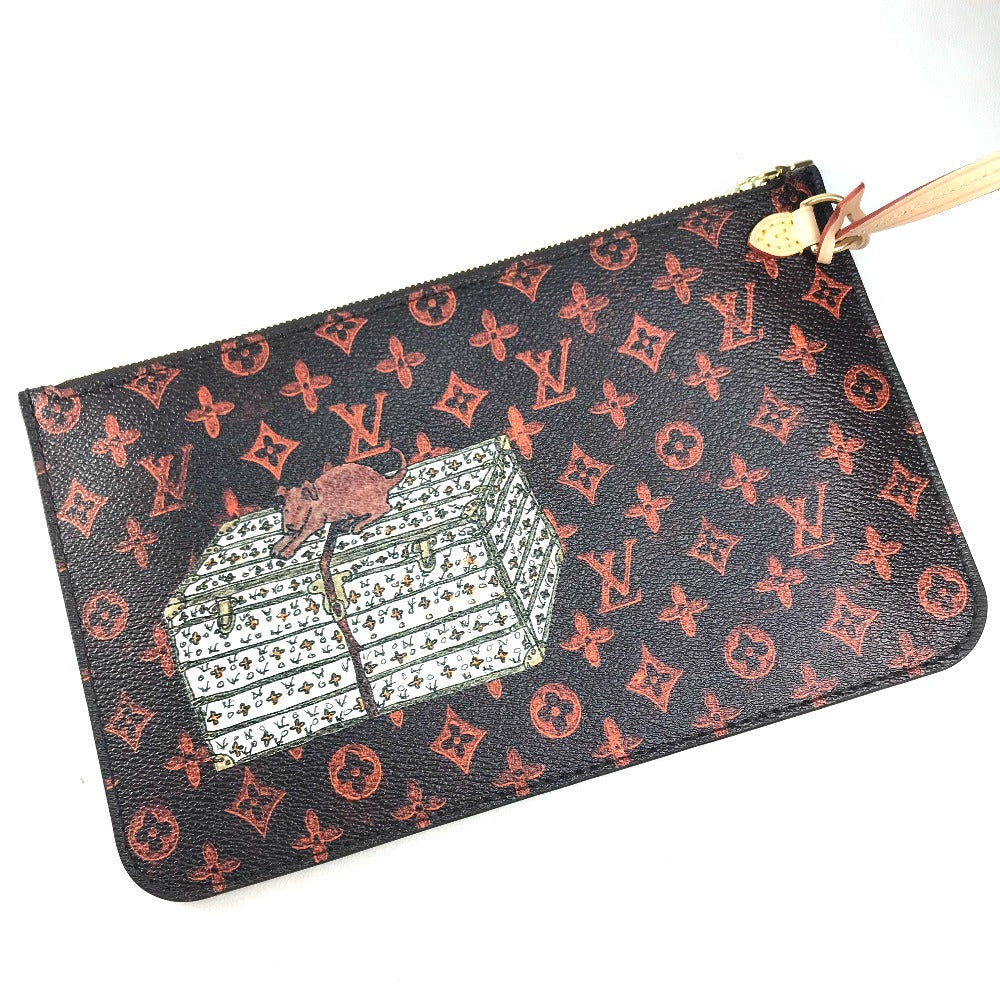 LOUIS VUITTON Tote Bag M44441 Monogram canvas Brown Transformed monogram Neverfull MM Women Used Authentic