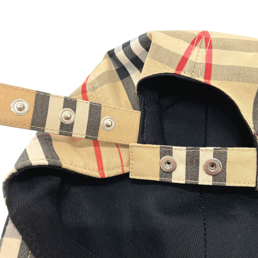 BURBERRY cap 8017283 cotton beige Vintage check TB logo mens(Unisex) M Used Authentic