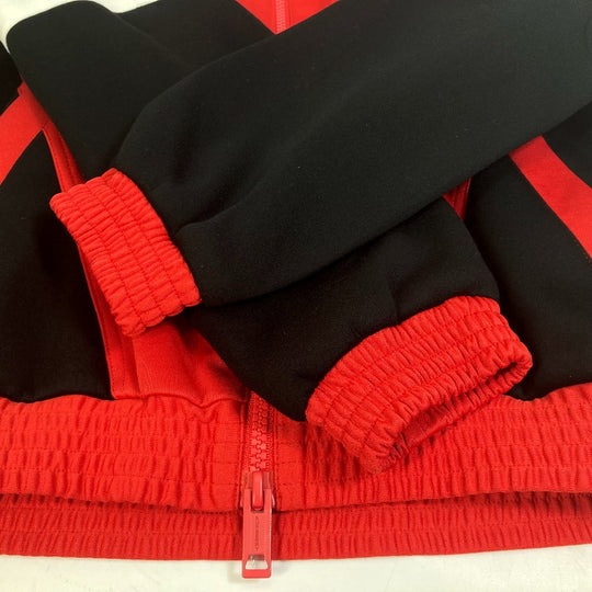 BURBERRY Jersey 8023780 Cotton, Polyester Red x black x white apparel England mens M Used Authentic