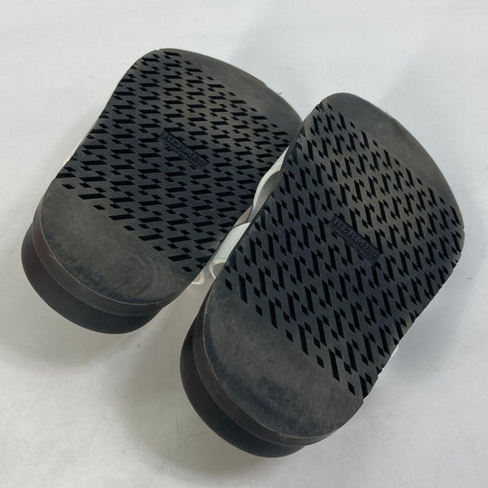 HERMES Sandals leather Two-tone (white) shoes edit 35