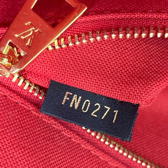 LOUIS VUITTON Tote Bag M45321 Monogram giant canvas Brown Monogram Giant On the Go MM