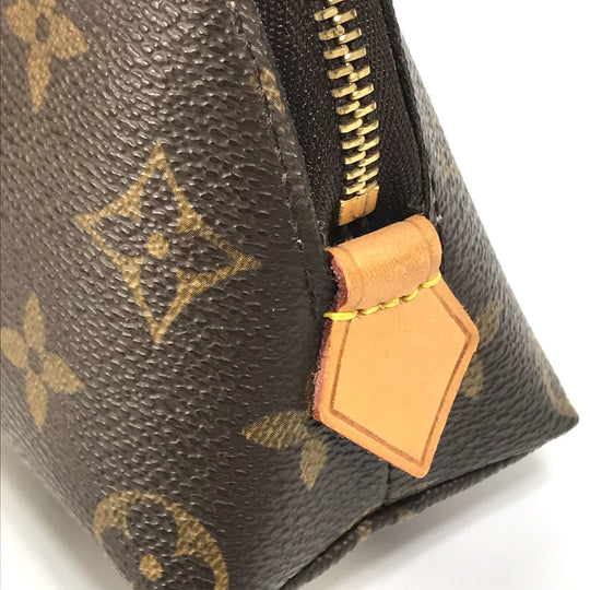 LOUIS VUITTON Pouch M47515 Monogram canvas Brown Monogram Pochette Cosmetic Women Secondhand Authentic
