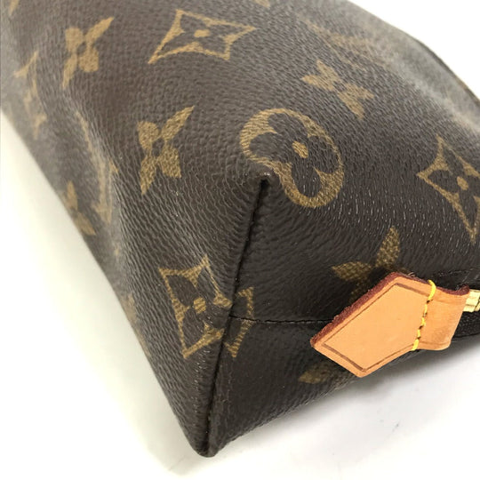 LOUIS VUITTON Pouch M47515 Monogram canvas Brown Monogram Pochette Cosmetic Women Secondhand Authentic